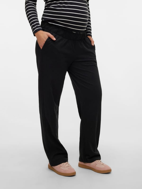 Miniatyrbillede 3 af 6: Vero Moda 20020419-Black / Black-XL Hunstik Sort