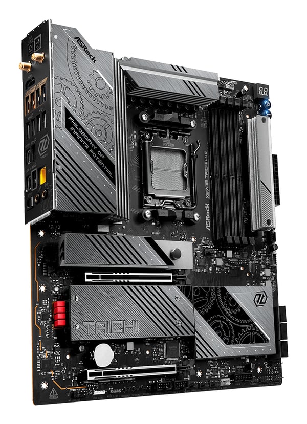 ASRock X870E Taichi Lite - Emolevy - E-ATX - Socket AM5 - AMD X870E -piirisarja - USB4, USB 3.2 Gen