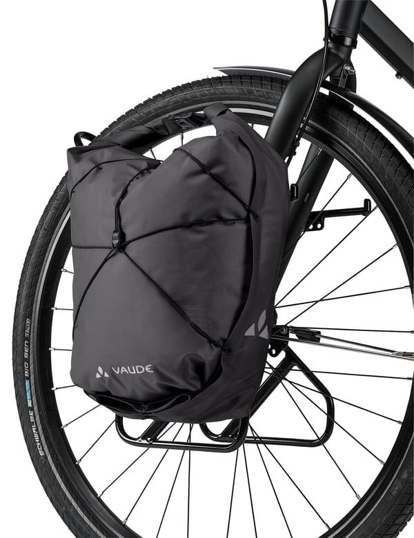 VAUDE Aqua Front Light Bak Cykelväska 22 l Polyamid Svart