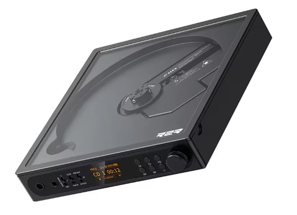 FiiO DM15 R2R Musta Henkilökohtainen cd-soitin