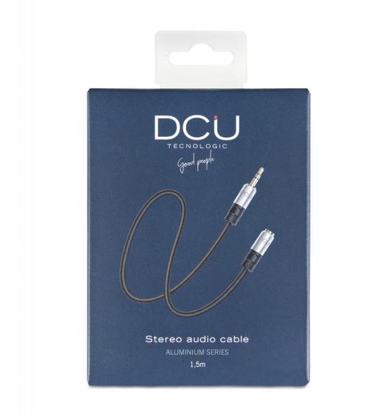 Miniatyrbillede 2 af 3: DCU Advance Tecnologic 30701060 lydkabel 1,5 m 3.5mm Sort