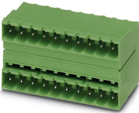 Phoenix Contact MDSTB 2,5/ 3-G1-5,08 PCB Grön