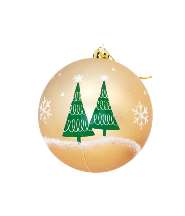 Miniatyrbillede 3 af 3: Arditex WD13423 julepynt Kugle, juleornament Polyethylen Guld, Flerfarvet 6 stk