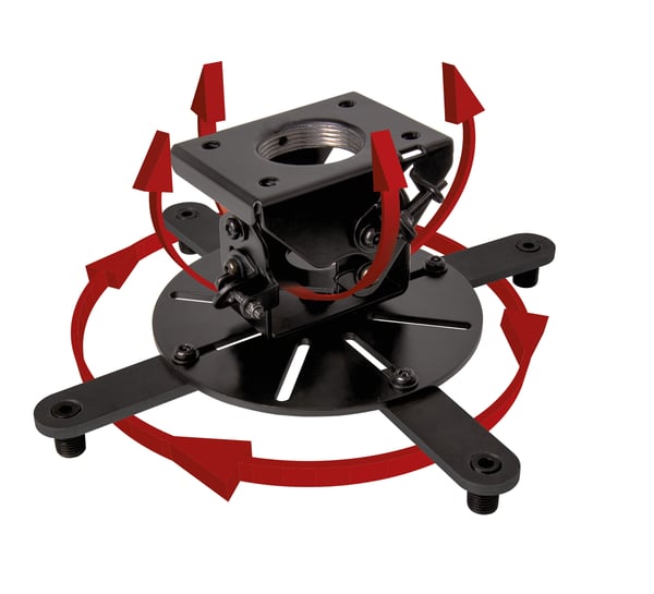 B-Tech BT899XL-FD projektorfästen Tak Svart