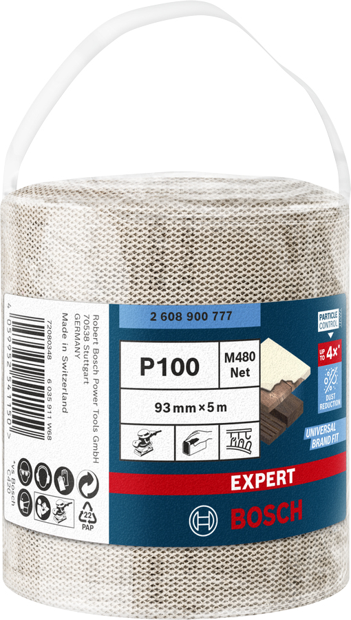 Bosch Expert M480 Sliprulle Mellankornig P100 1 styck