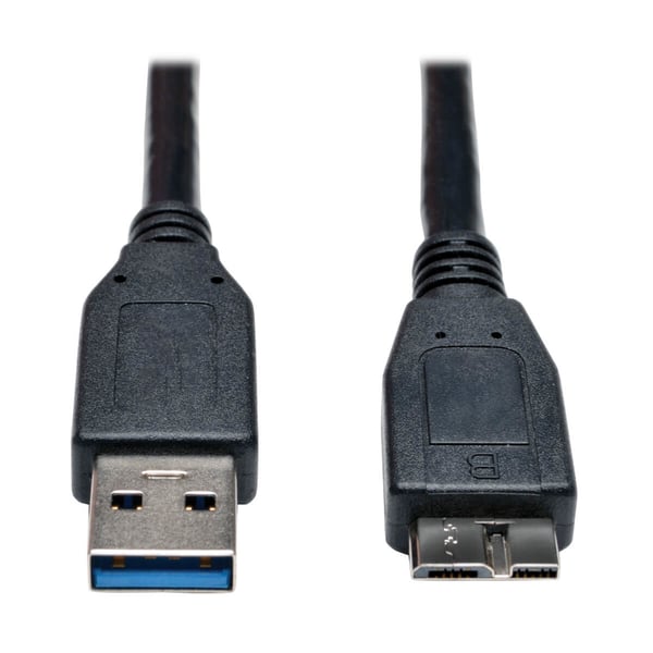 Tripp Lite U326-001-BK USB-kabel USB 3.2 Gen 1 (3.1 Gen 1) 0,3 m USB A Micro-USB B 5 Gbit/sek. Sort