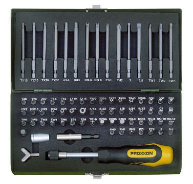 Proxxon 23 107 Uppsättning Kombinationsskruvmejsel