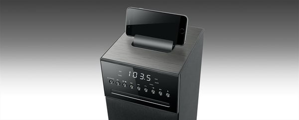 Muse M-1350BTC kodin äänentoistolaite Torniaudiojärjestelmä 180 W Musta