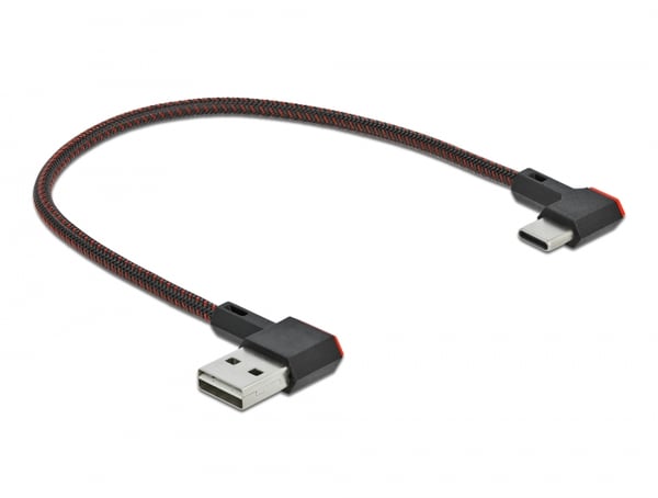 Pikkukuva 2 / 2: DeLOCK 85279 USB-kaapeli USB 2.0 0,2 m USB A USB C Musta