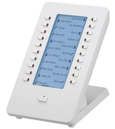 Panasonic KX-HDV20NE IP-lisämoduuli Valkoinen 40 painikkeet