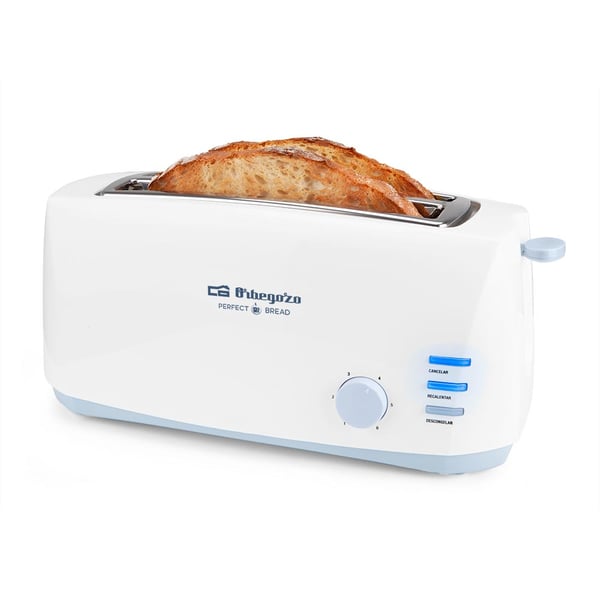 Miniatyrbillede 2 af 12: Orbegozo TO 4500 brødrister 6 4 skive(r) 1400 W Hvid