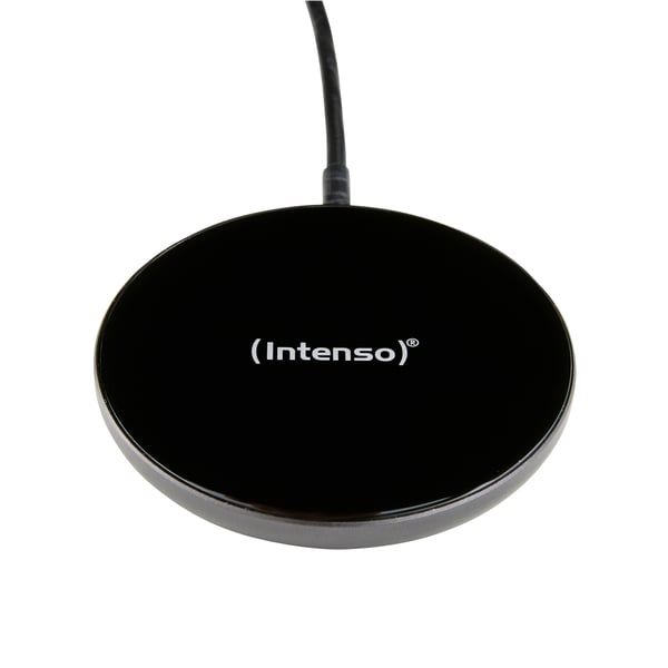 Intenso MB1 Älypuhelin Musta USB Langaton lataaminen Pikalataus Sisätila