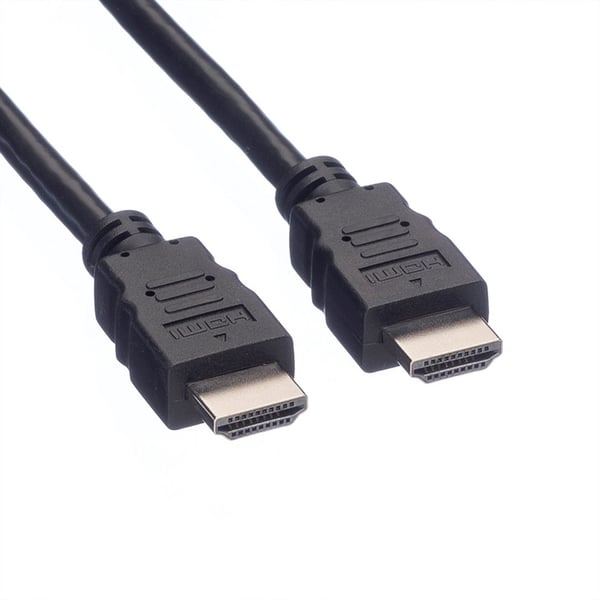VALUE 11.99.5558 HDMI-kaapeli 10 m HDMI-tyyppi A (vakio) Musta