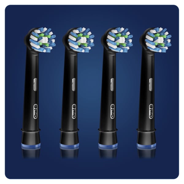 Miniatyrbild 8 av 10: Oral-B 80318302 tandborsthuvuden 4 styck Svart