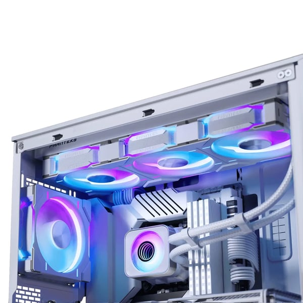 Miniatyrbild 3 av 5: Phanteks PH-GO360D30_DWT02 kylsystem för dator Processor Allt-i-ett vätskekylare 12 cm Svart 1 styck