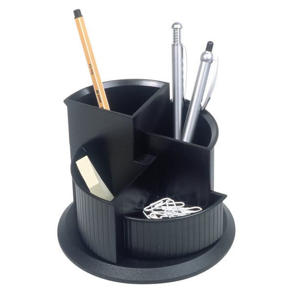 Miniatyrbillede 2 af 3: Helit H6390595 pen- og blyantholder Plast Sort