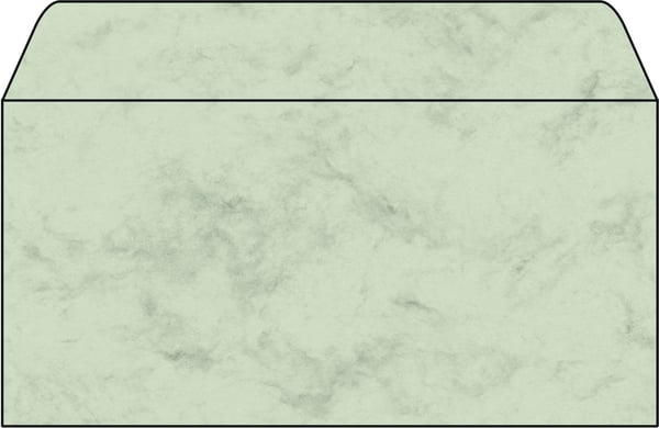 Pikkukuva 1 / 3: Sigel DU171 kirjekuori DL (110 x 220 mm) Vihreä 50 kpl