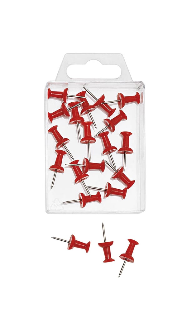 Wedo 54 102 Häftstift Röd 20 styck Wedo 54 102 Häftstift Röd 20 styck