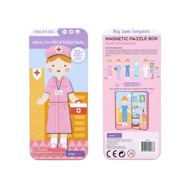 Miniatyrbillede 2 af 8: mierEdu ME087 puslespil Magnetisk puslespil 35 stk Besættelser