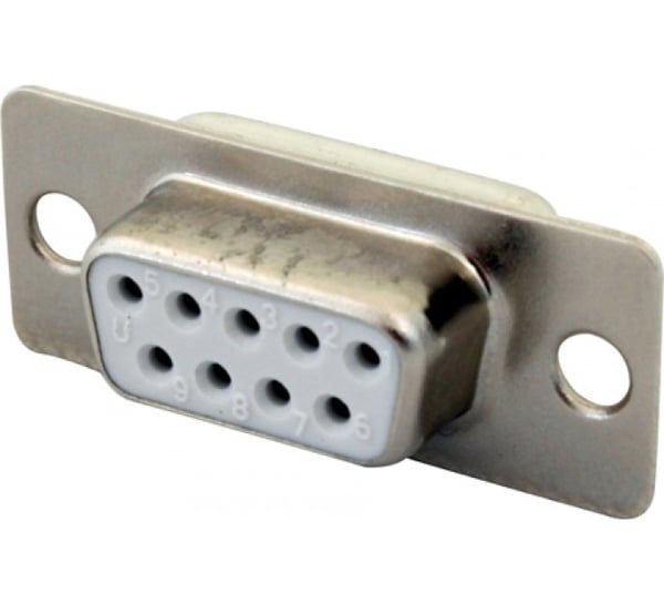 Tecline 10009B kabelsamler D-Sub 9-pin Hvid