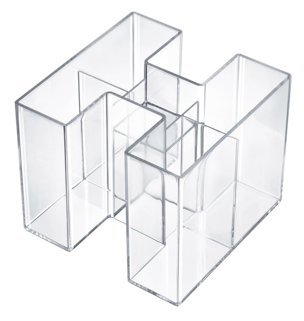 Miniatyrbild 1 av 6: HAN Bravo Signal pennställ Plast Transparent