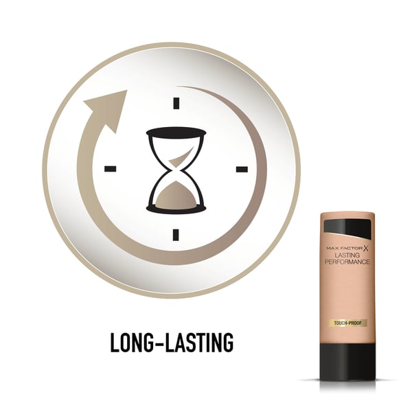 Miniatyrbild 5 av 6: Max Factor Lasting Performance 35 ml Flaska Vätska 106 Natural Beige