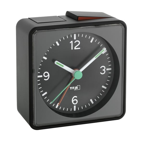 TFA-Dostmann 60.1013.01 väckarklockor Svart