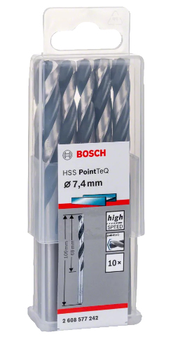 Bosch 2 608 577 242 poranterä Vääntyvä poranterä 10 kpl