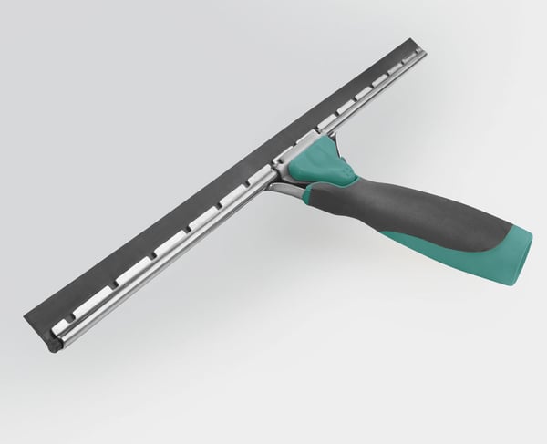 Leifheit 59115 vindue rengøringsværktøj 45 cm Sort, Rustfrit stål, Turkis