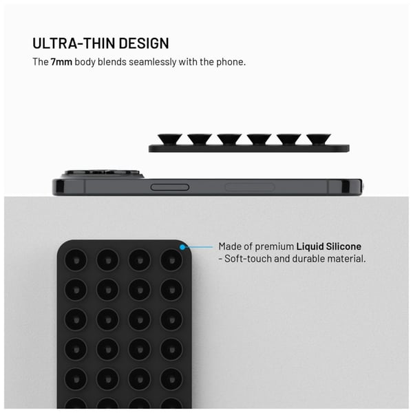 Miniatyrbillede 6 af 11: FIXED FIXMM-BK holder Passiv holder Mobiltelefon/Smartphone Sort