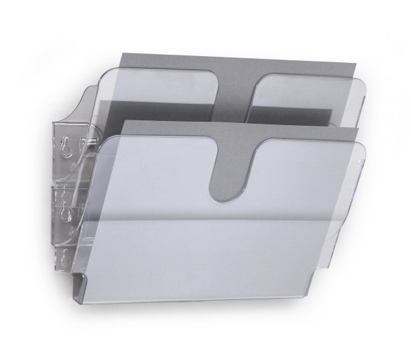 Pikkukuva 1 / 3: Durable FLEXIPLUS materiaalihylly 2 hyllyä Läpinäkyvä