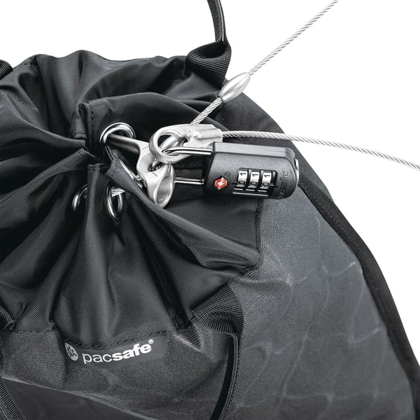 Pikkukuva 2 / 4: Pacsafe Travelsafe 12L GII Matkapussi Puuhiili Polyesteri