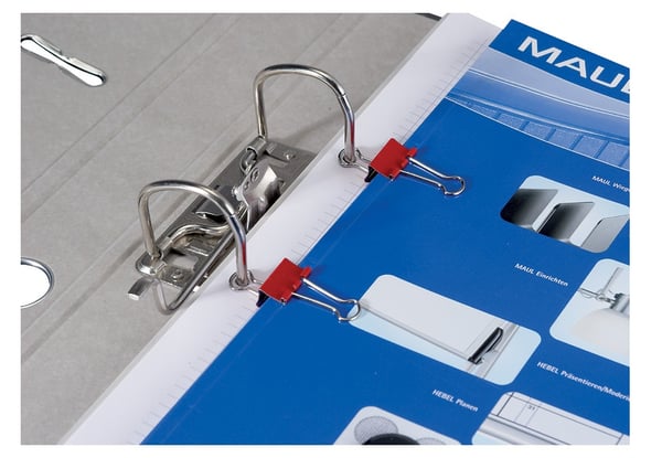 MAUL 2151390 paperiliitin Terästä 12 kpl