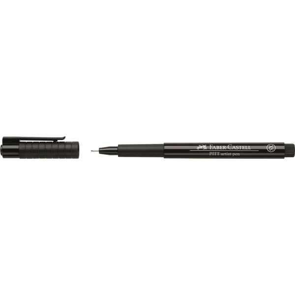 Faber-Castell 167099 kuitukärkikynä Musta 1 kpl