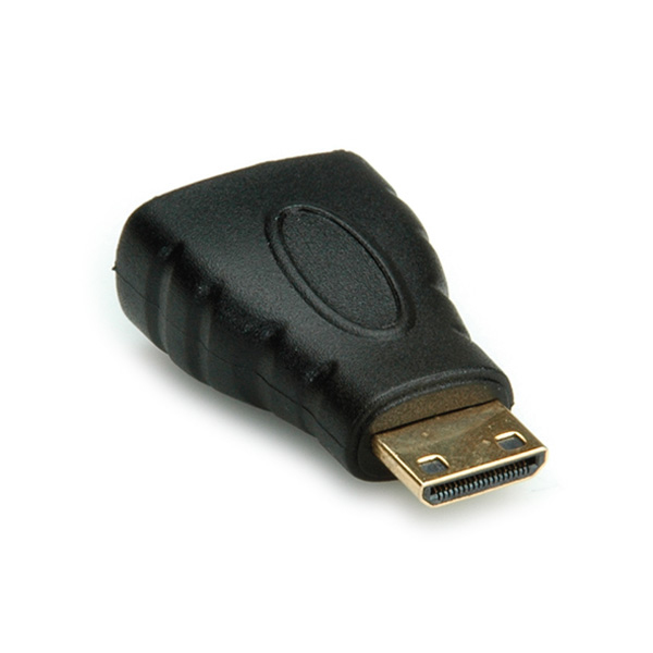 Miniatyrbild 2 av 2: VALUE HDMI/mini HDMI, F/M HDMI Type A HDMI Type C (Mini) Svart
