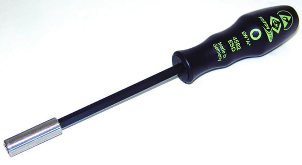 C.K Tools Triton skruetrækker bit-holder Krom vanadium stål (Cr-V) 1 stk