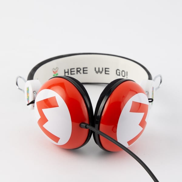 OTL Technologies Super Mario SM0654 hörlur och headset Hörlurar Kabel Huvudband Musik Multifärg