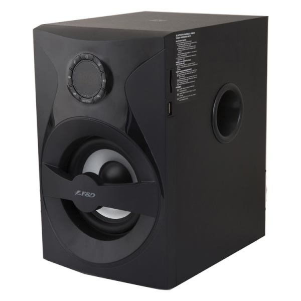 Pikkukuva 3 / 6: F&D F380X kaiutinsetti Universaali Musta 2.1 kanavaa 13 W Bluetooth