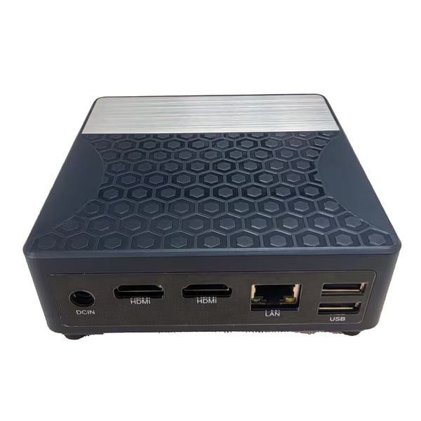 Leotec LEMPC21 barebone-tietokonerunko Musta 5205U 3,7 GHz