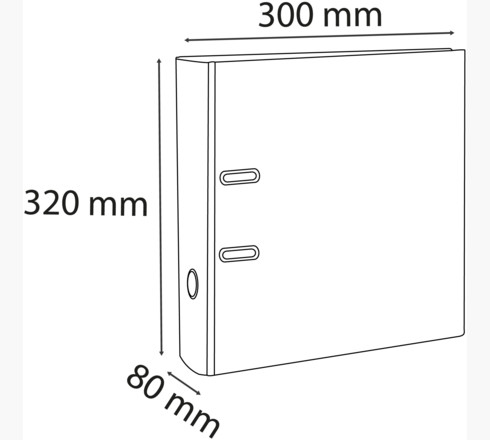 Exacompta 53307E ringbind A4 Violet