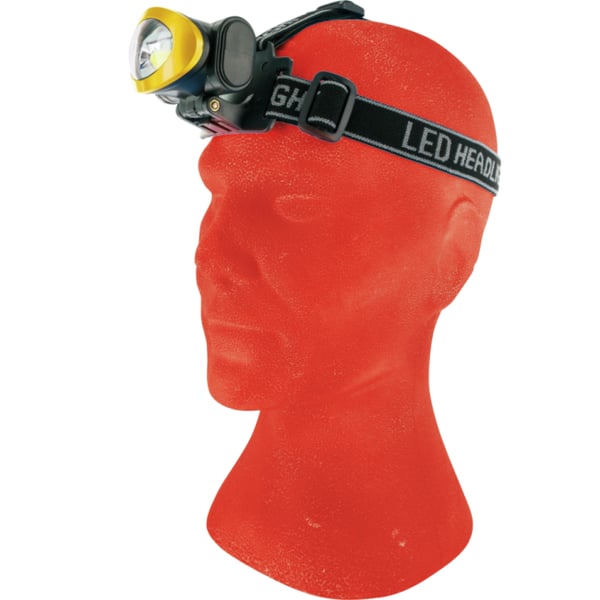 Schwaiger WLED 40 Svart, Gul Pannbandsficklampa COB LED