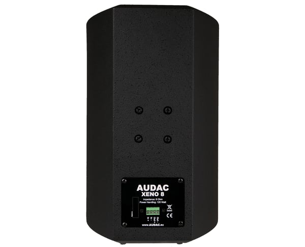 Miniatyrbild 2 av 2: AUDAC XENO8 2-vägs Svart Kabel 120 W