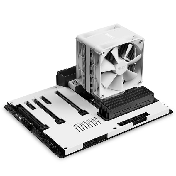 Miniatyrbillede 5 af 6: NZXT T120 Processor Luftkøler 12 cm Hvid 1 stk
