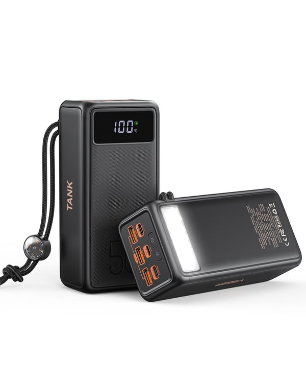 VEGER Tank Boost Litiumioni (Li-Ion) 56000 mAh Musta
