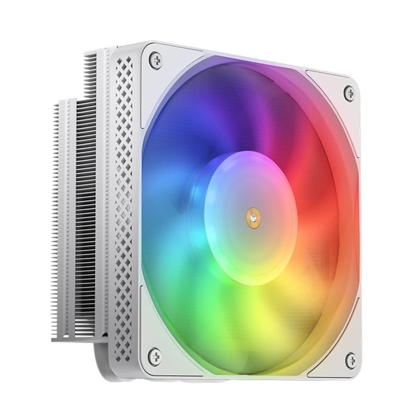 Jonsbo HX6200D Processor Luftkylare 12 cm Vit 1 styck