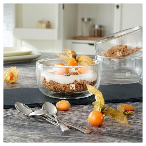ZWILLING 39500-079 Desserttallerken Rund Glas Transparent 2 stk