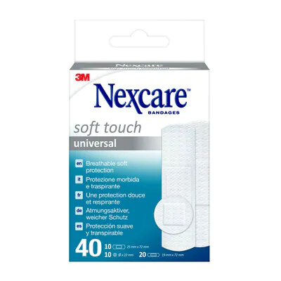 Nexcare 7100224107 självhäftande plåster 40 styck