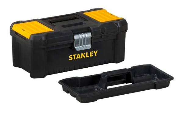 Black & Decker STST1-75515 værktøjskasse og kasse Metal, Plast Sort, Gul
