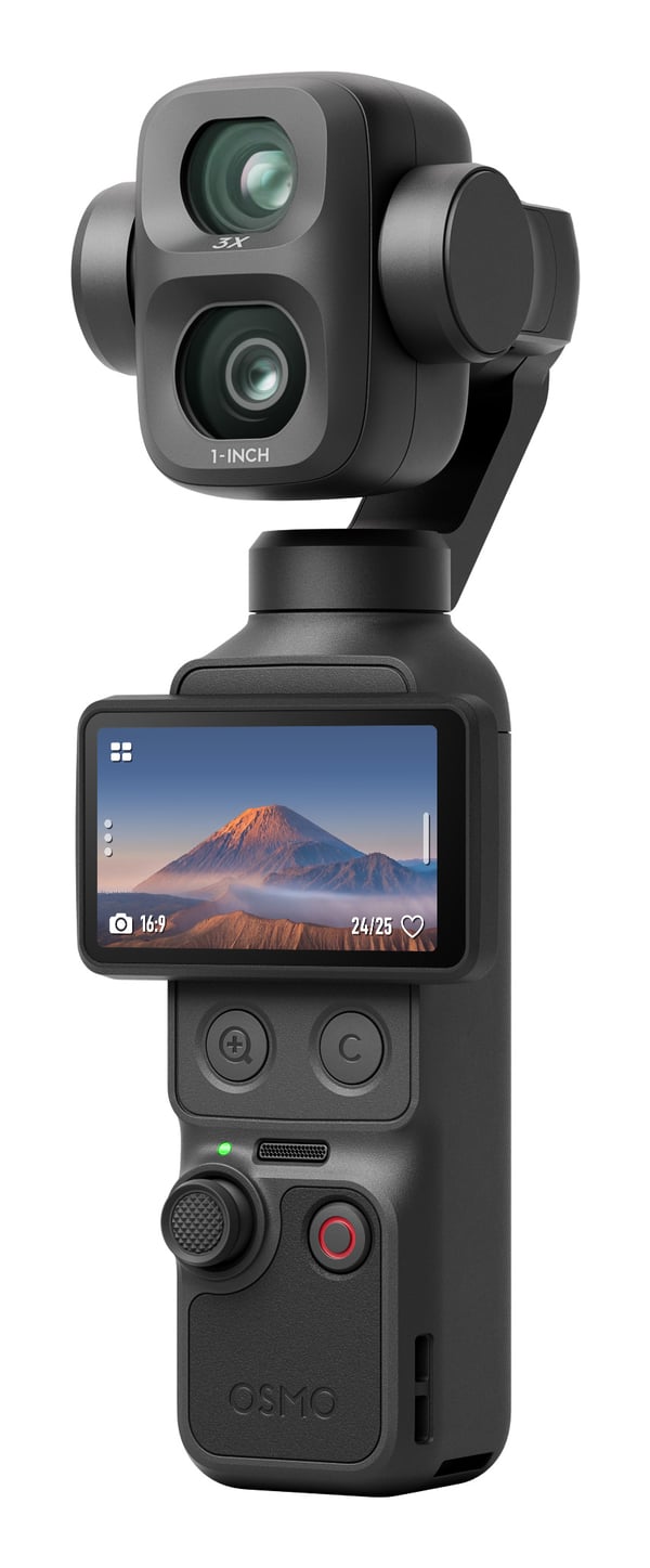 Miniatyrbillede 1 af 10: DJI Osmo Pocket 4P kardanled kamera 4K Ultra HD 37 MP Wi-Fi Sort