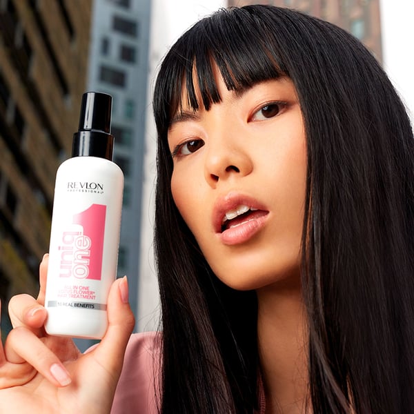 Miniatyrbillede 3 af 5: Revlon UniqOne Hair Treatment lotus flower fragrance Hårlak Kvinder 150 ml